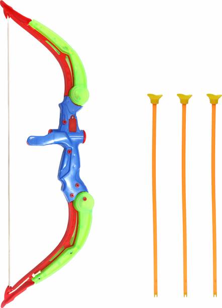 Aditi Toys Dhanush Shooting, Bow & Arrow With LED Lights, Archery Set For Kids,BIS Approved Bows & Arrows