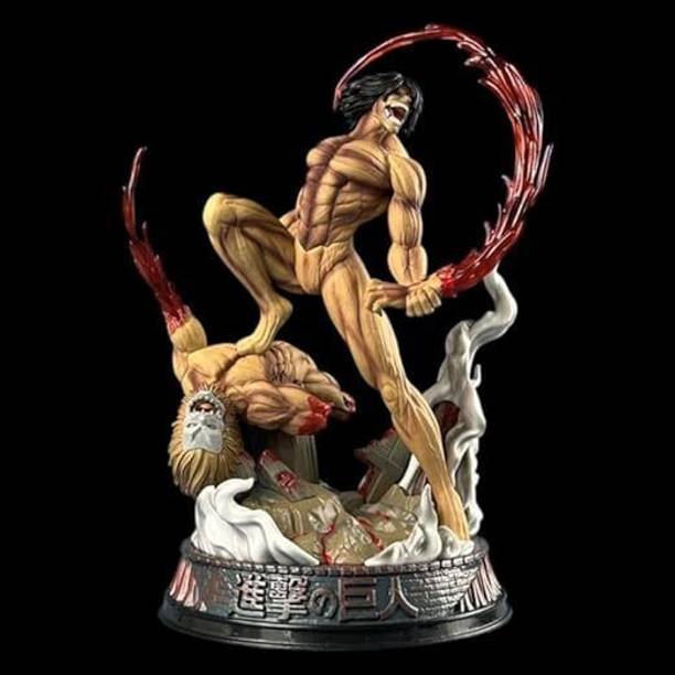 FASHIONTRENDS Attack on Titan Eren Yeager Titan Form Action Figure | Size- 29 cm