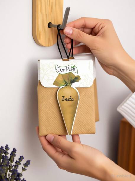 CamPure Insta Cone Sandalwood (Pack of 3) Room, Car, Air Freshener & Mosquito Repellent Potpourri Camphor Insta Cone Sandalwood (Pack of 3) Room, Car and Air Freshener & Mosquito Repellent