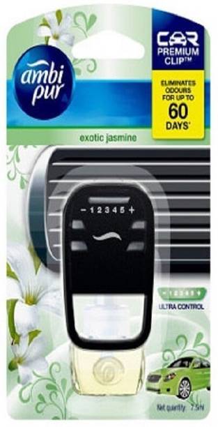 Ambipur exotic jasmine Car Air Freshener Starter Kit (7.5 ml) Spray exotic jasmine Car Air Freshener Starter Kit (7.5 ml)