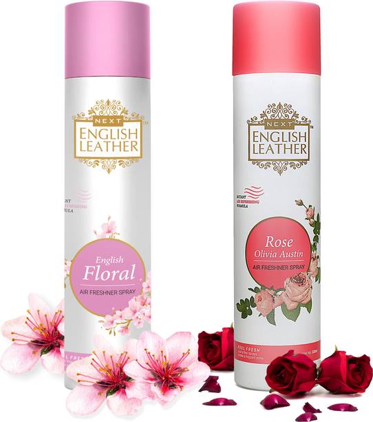 NEXT ENGLISH LEATHER FLORAL + ROSE OLIVIA AIR FRESHENER Car Freshener Spray ENGLISH LEATHER FLORAL + ROSE OLIVIA AIR FRESHENER