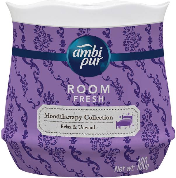 Ambipur Moodtherapy Collection Relax & Unwind Lavender Room Freshener Gel Diffuser Moodtherapy Collection Relax & Unwind Lavender Room Freshener Gel