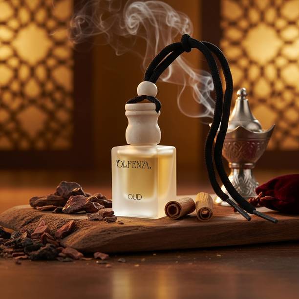 OLFENZA Oud Car Freshener Car Freshener Diffuser Hanging Perfumes Long Lasting Fragrance