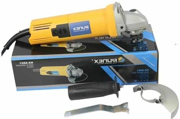 Sauran Angle Grinder RX-8801, 900W, 100MM Heavy Duty,11000 RPM Angle Grinder