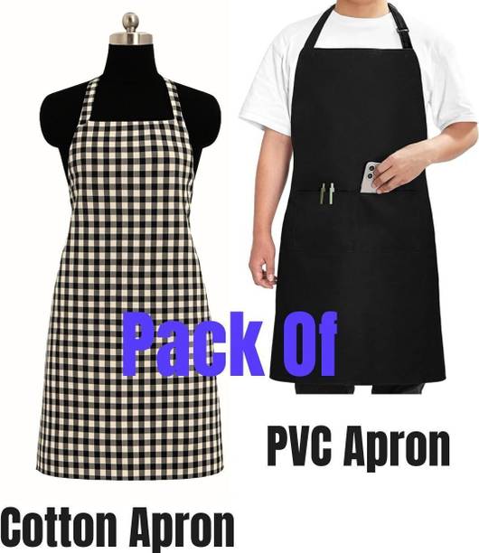 ProtClothing Cotton, PVC Grooming Apron - Free Size
