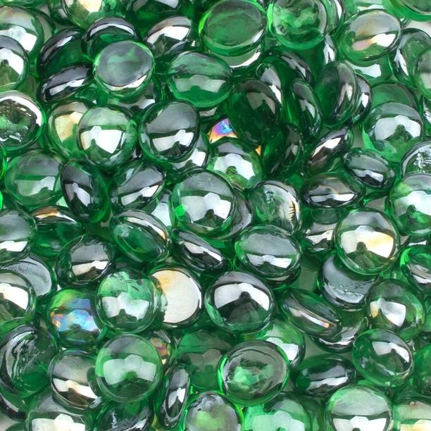 Green Plant indoor GlassPebbles2288 Marble Planted Substrate