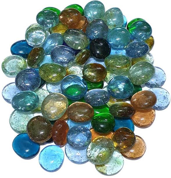 Green Plant indoor GlassPebbles2274 Marble Planted Substrate