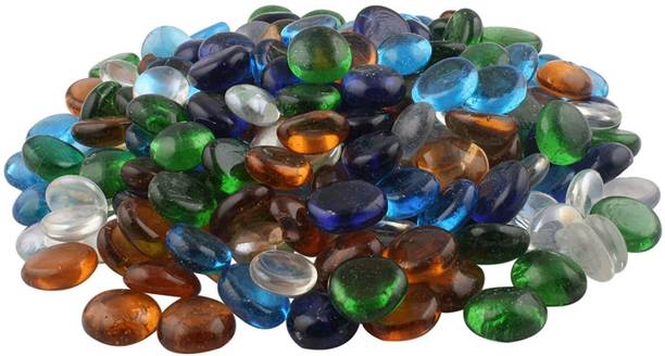 Green Plant indoor GlassPebbles2300 Marble Planted Substrate