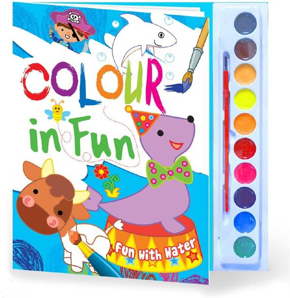 HELLO FRIEND Colour In Fun Coloring Art Set