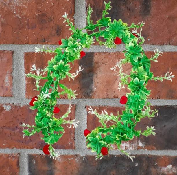 Dynamic Retail Global Artificial Hanging Flowers Plant Wall Hanging Garland Chain Home Decor OR1701 Multicolor Rose Artificial Flower