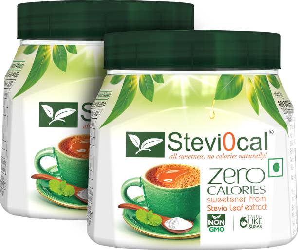 steviocal Zero calorie Stevia Extract - Naturally Sweet, 200 gm Sweetener