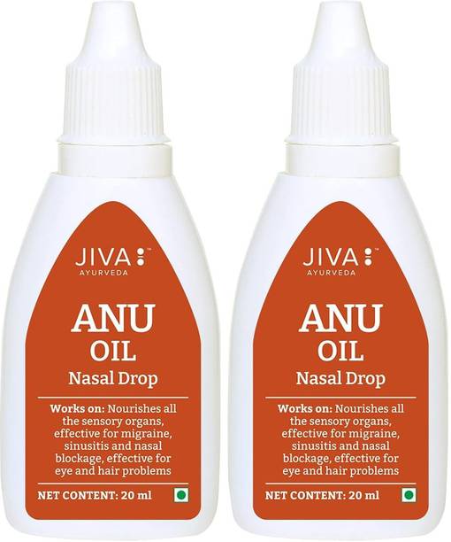 JIVA Anu Oil - Good in Sinusitis, Allergic Rhinitis, Headache and Migraine