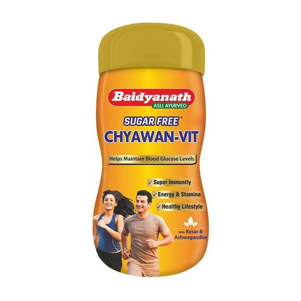 Baidyanath Sugarfree Chyawan Vit - Specially formulated Chyawanprash - No Added Sugar