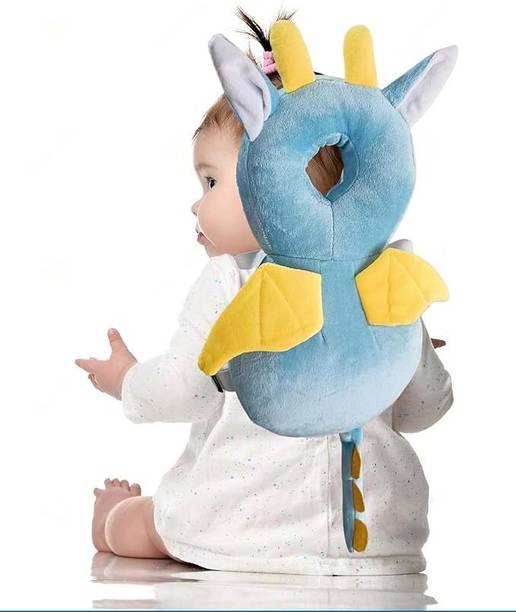 BABY BLOCKS Head & Back Safety Protector Cushion Pillow With Adjustable Strap for Baby