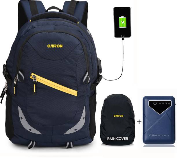 OMRON BAGS Smart Backpack With Ready to Charge for Office, College & Travel 30 L Laptop Backpack
