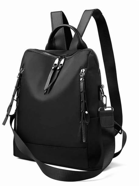 JAISOM Black Classic Backpack For Girls Women ( 25L Backpack ) 27 L Backpack