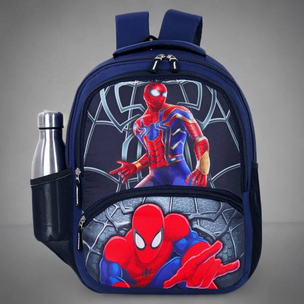 AM Creation SchoolPro Unisex cartoon Backpack bag for Girls & Boys for 4-8 Years वाटरप्रूफ