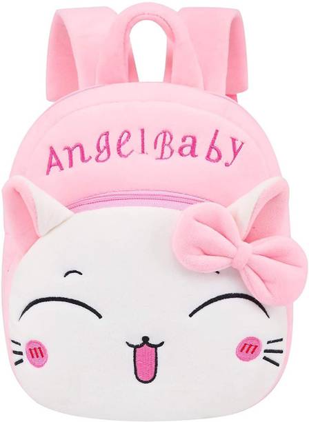 HappyChild Toddler Angle Baby School Bag Age 2 to 5 year for Picnic Traveling Casual Bag 10 L Backpack
