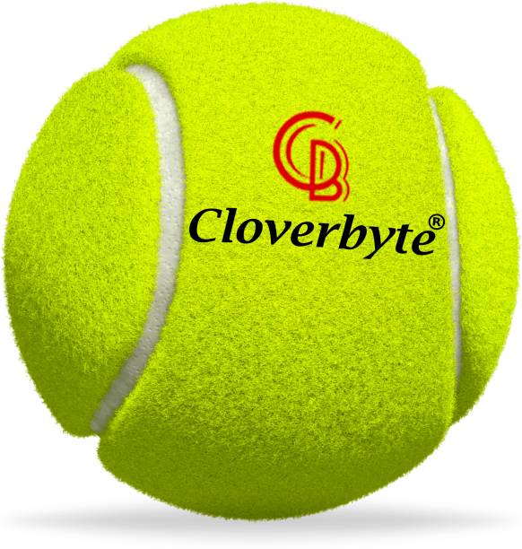 CLOVERBYTE YELLOW Cricket Rubber Tennis Ball Hi Bounce Light Weight Ball For Training Cricket Tennis Ball