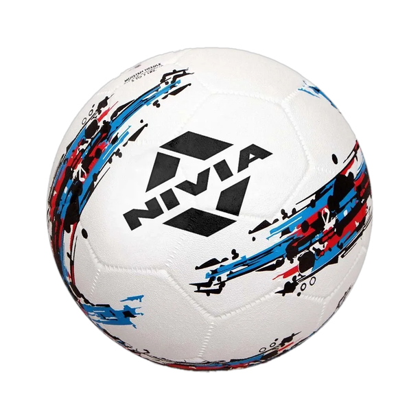 NIVIA Storm Football - Size: 5 (Standard, Pack of 1, White)