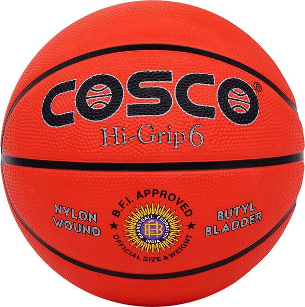 COSCO Hi - Grip Basketball - Size: 6