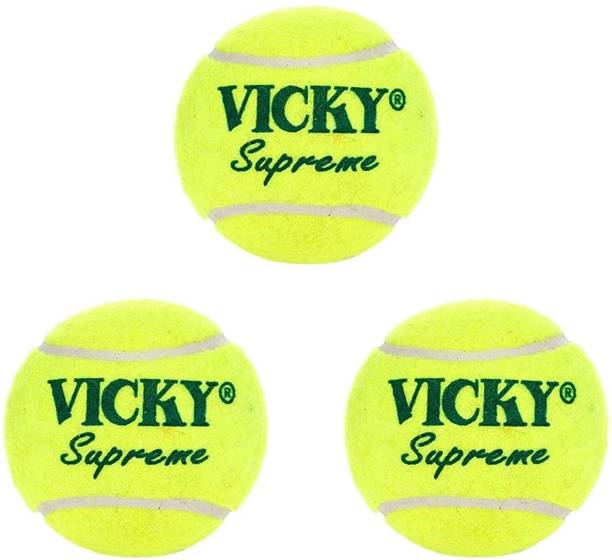 SportsNest Vicky Original Tennis & Cricket Ball for Out...
