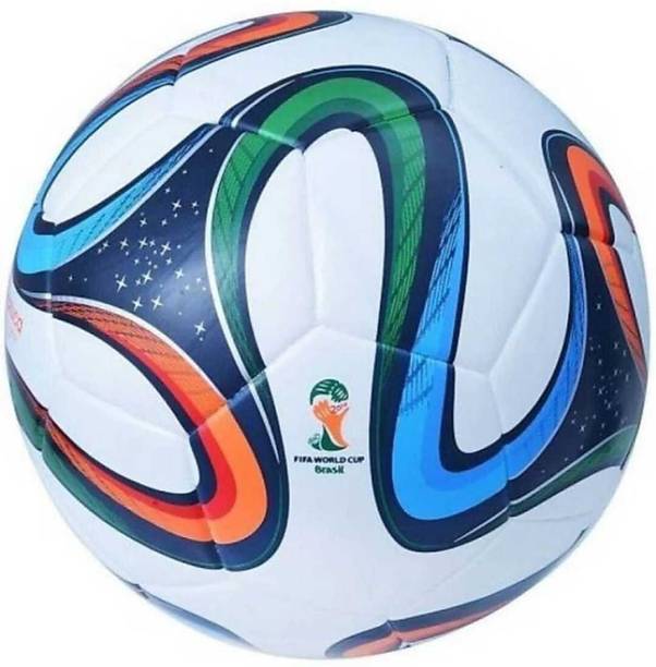 गोल्स Multicolor PVC Football - Size: 5 फ़ुटबॉल