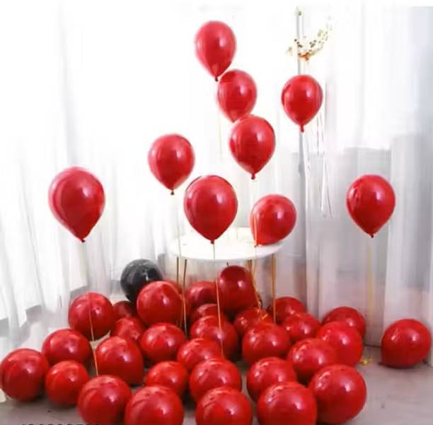 Khatushyam Solid Metallic Balloons For Birthdays,Anniversaries,Weddings,Functions,Party Occassion Balloon