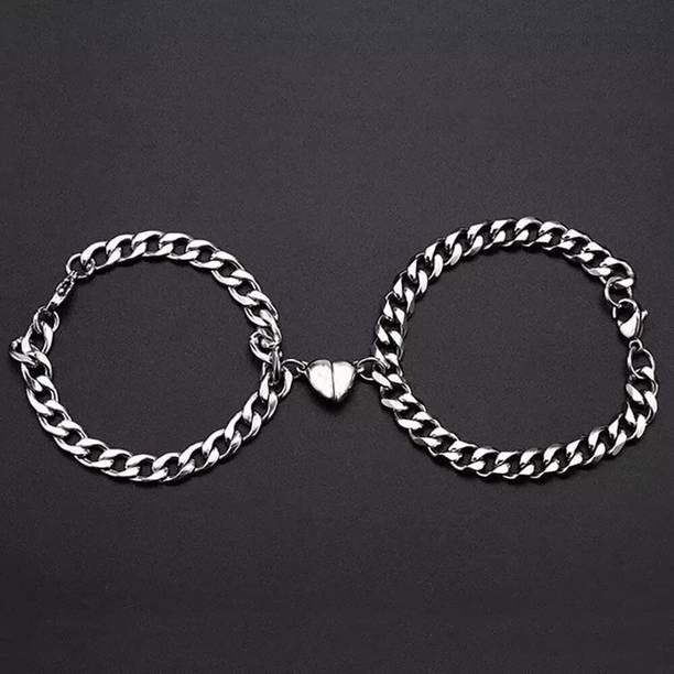 White Chimes Metal, Brass, Copper, Alloy Platinum, Sterling Silver Bracelet Set