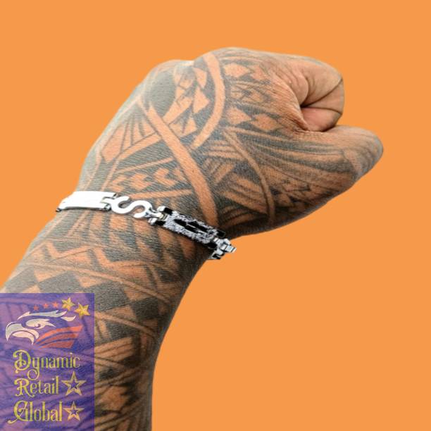 Stainless Steel Sterling Silver Bracelet