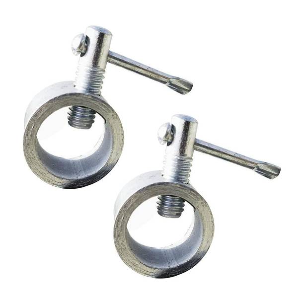 EmmEmm 2 Pc Gym Bar Rod Lock Dumbbell Rod Lock Weight Lifting Bar Lock (25mm) Multi-training Bar