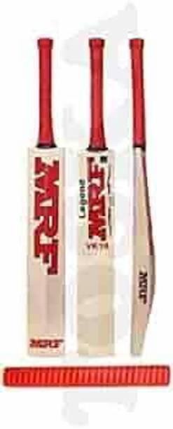 MRF SIZE 5 GENIUS BIG HIT POPLAR WILLOW CRICKET BAT Poplar Willow Cricket  Bat For 15+ Yrs