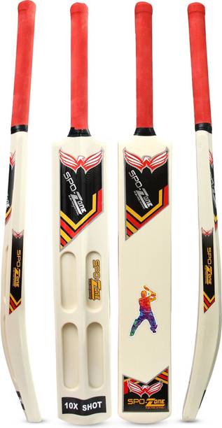 SPO Zone Full Size Hard For age 15+ PVC/Plastic Cricket Bat PVC/Plastic Cricket  Bat For 15+ Yrs