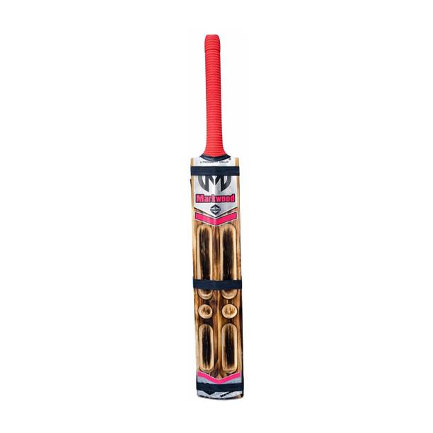 vinox Markwood PowerEdge 4 Capsule Bat Poplar Willow Cricket  Bat For 15+ Yrs