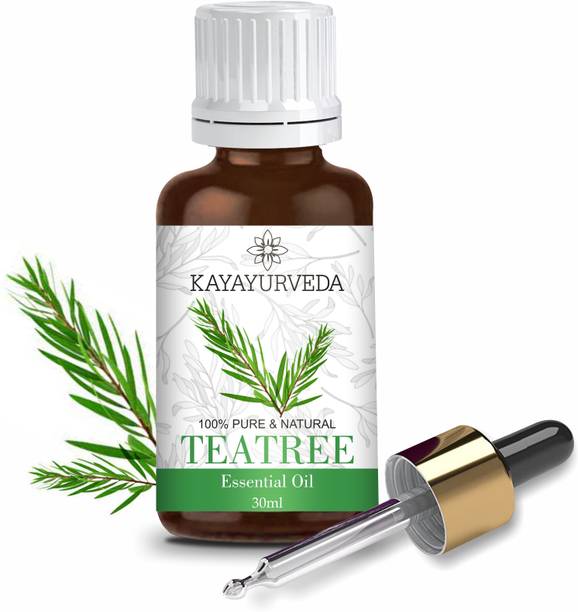 KAYAYURVEDA Tea Tree Oil for Acne and Blemish-Free Skin Hair Oil