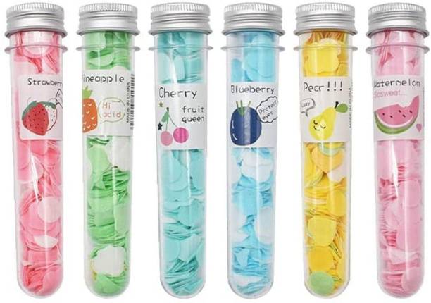 JBETERNIS Paper soap | Hand wash soap| Multicolour (Set of 6)