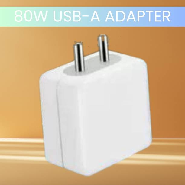 YAROH 80 W SuperVOOC 6 A Wall Charger for Mobile