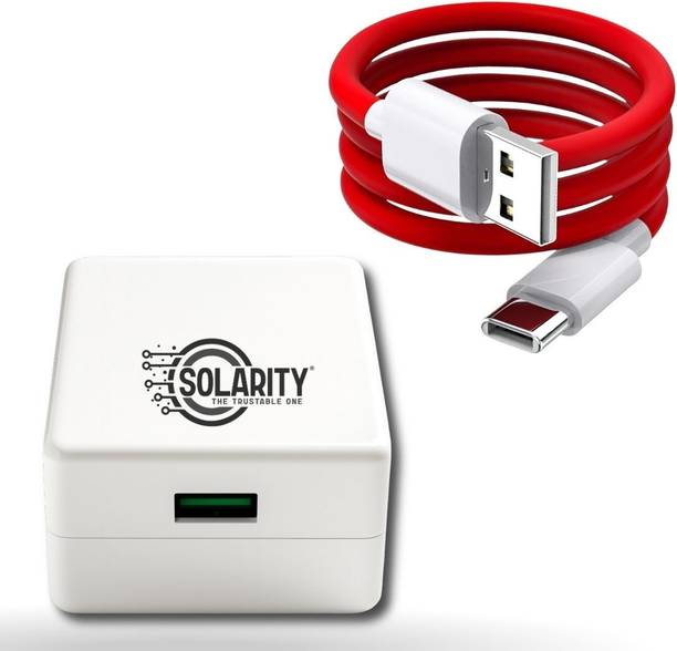 Solarity 80 W SuperVOOC 5.4 A Wall Charger for Mobile with Detachable Cable