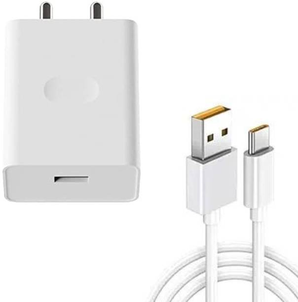 MAK 33 W SuperVOOC 6 A Wall Charger for Mobile with Detachable Cable