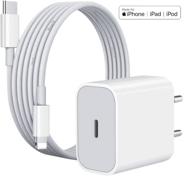 RoarX 20 W Quick Charge 3 A Wall Charger for Mobile with Detachable Cable