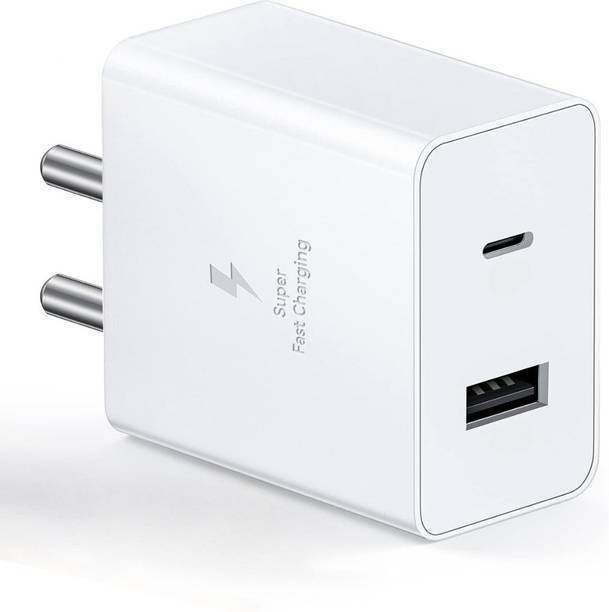 MAK 45 W PD 3 A Wall Charger for Mobile White
