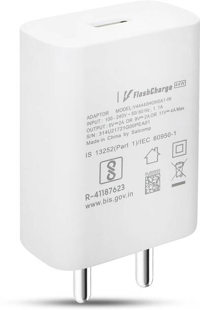 xykos 44 W Quick Charge 4 A Wall Charger for Mobile