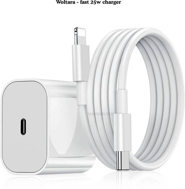 WOLTARA 18 W PD 2.4 A Wall Charger for Mobile with Detachable Cable