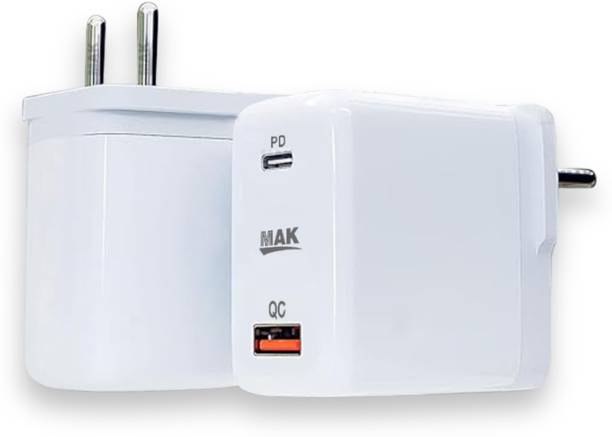 MAK 65 W Quick Charge 4 A Wall Charger for Mobile
