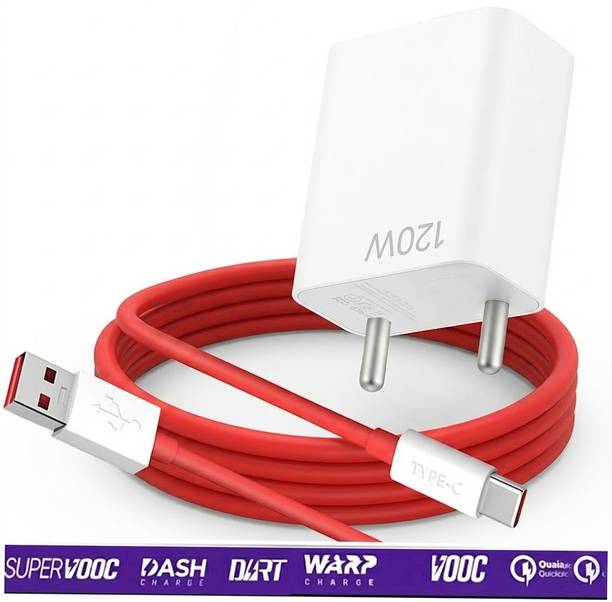 ultraRAP 120 W SuperVOOC 4.2 A Wall Charger for Mobile with Detachable Cable