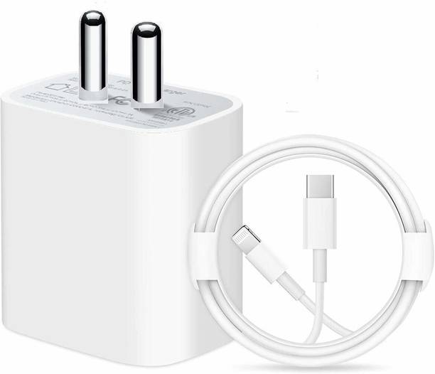 MAK 20 W PD 3 A Wall Charger for Mobile with Detachable Cable (Wh
