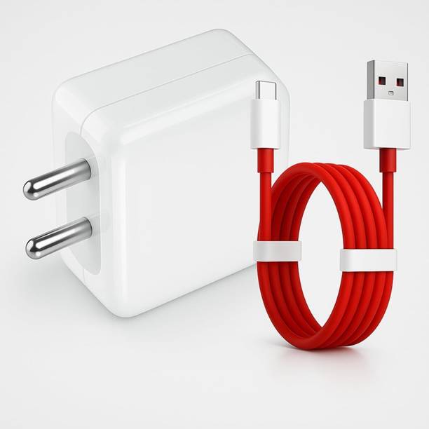 MAK 80 W Dash 6 A Wall Charger for Mobile with Detachable Cable