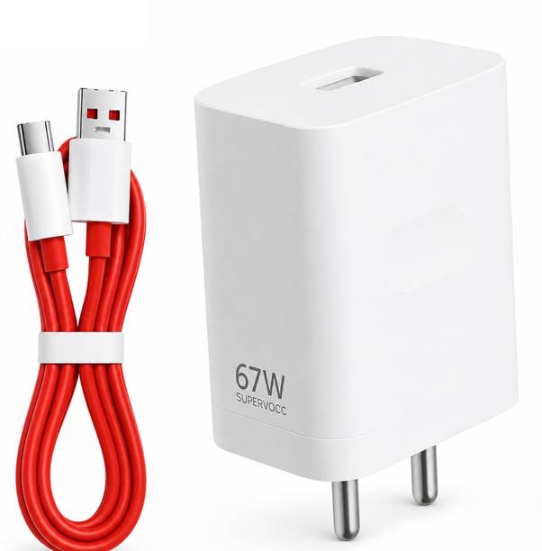 SeGold 67 W SuperVOOC 6 A Wall Charger for Mobile with Detachable Cable