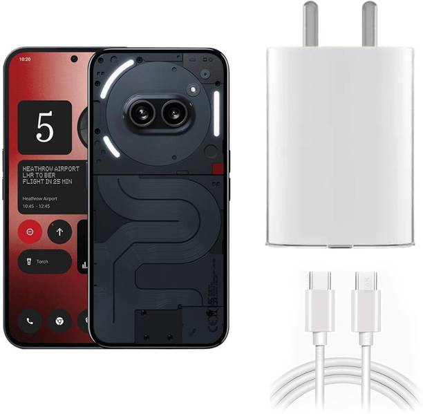 MAK 45 W Adaptive Charging 3 A Wall Charger for Mobile with Detachable Cable