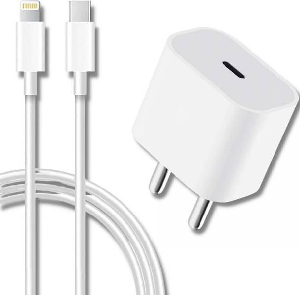 MAK 20 W Quick Charge 3.1 A Wall Charger for Mobile with Detachable Cable